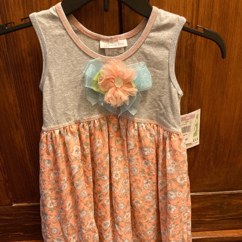 Girls Size 6 Bonnie Jean Flower Dress